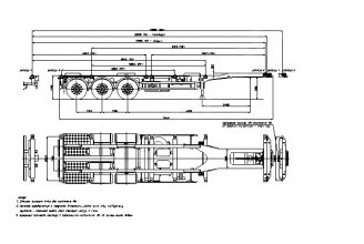 Wielton NS 3 P45 R2 (NS 34 PT /45/R2) Полуприцеп контейнеровоз раздвижной