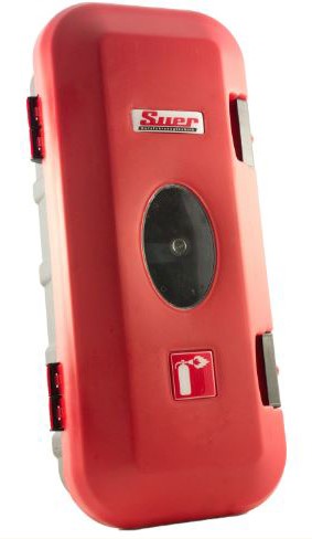 390.144272 SUER Ящик для огнетушителя Krone/Kogel/Schmitz 6/9кг