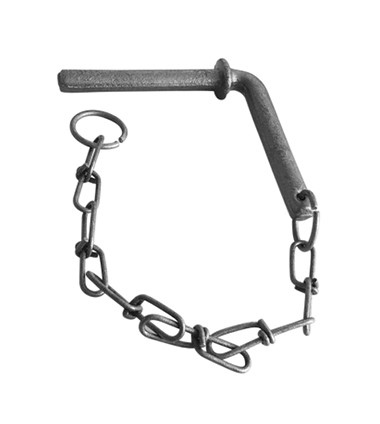 215.101230 ФИКСИРУЮЩИЙ ШПЛИНТ С ЦЕПОЧКОЙ 200ММ 10Х70ММ