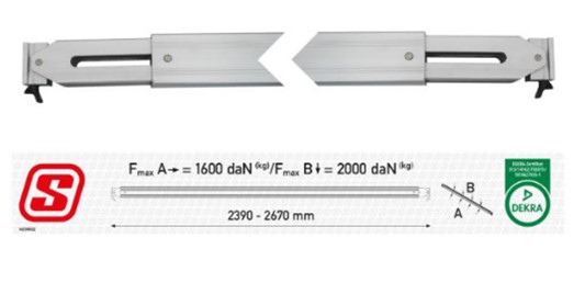 142.138522 ОПОРНАЯ ШАРНИРНАЯ БАЛКА ДЛЯ АНКЕРНОЙ РЕЙКИ