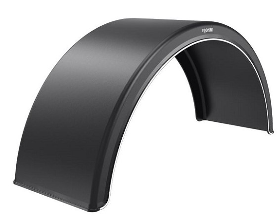 DK1675 КРЫЛО АРОЧНОЕ С БЕЛОЙ ОКАНТОВКОЙ НА ПОЛУПРИЦЕП 430Х1900Х1300ММ